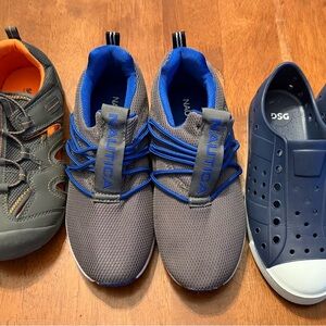 LOT of 3 pairs size 3Y shoes! Sonoma sandals, Nautical sneakers and DSG shoes